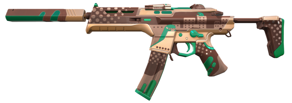 The Spectre with the first variant of the Monstrocity skin.