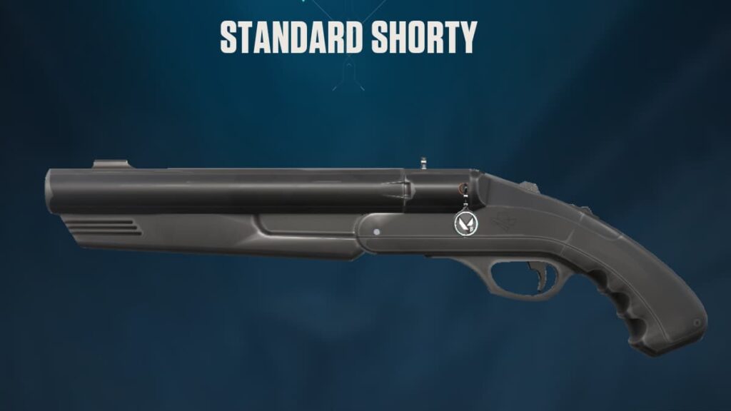 The Standard Shorty in VALORANT, which will see itself and other skins from that weapon receive visual updates through the 6.08 patch notes.
