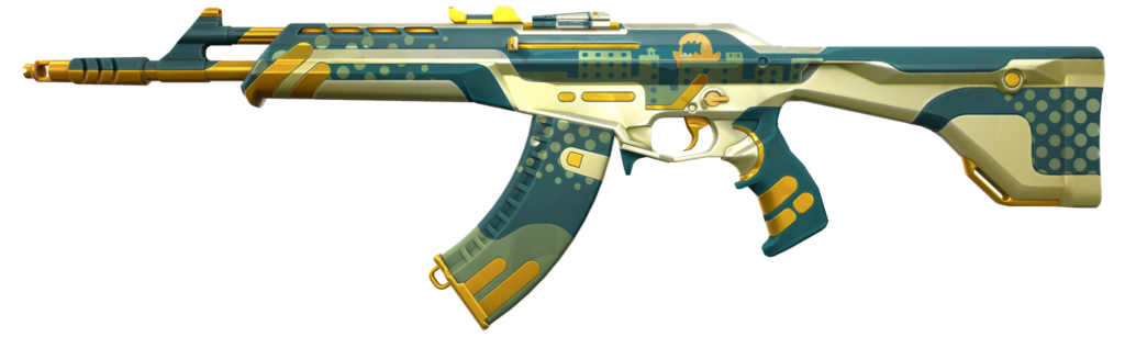 The Vandal with the third variant of the Monstrocity skin.