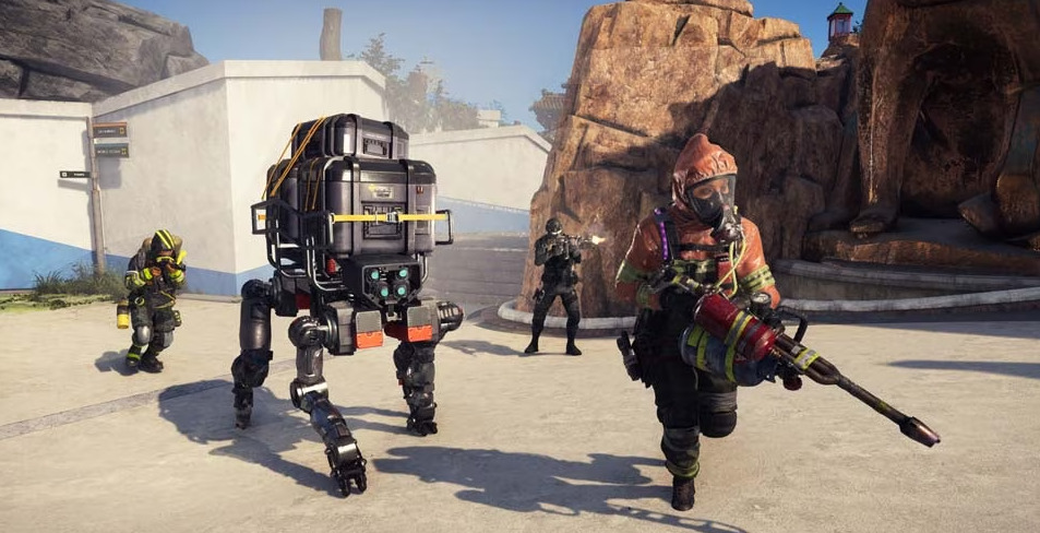 XDefiant escort mode in the XDefiant closed beta