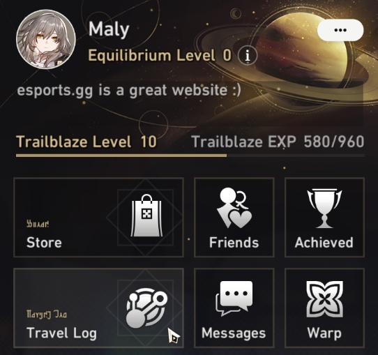 Your Trailblaze level will affect your eligibility for the Honkai: Star Rail Equilibrium trials. 