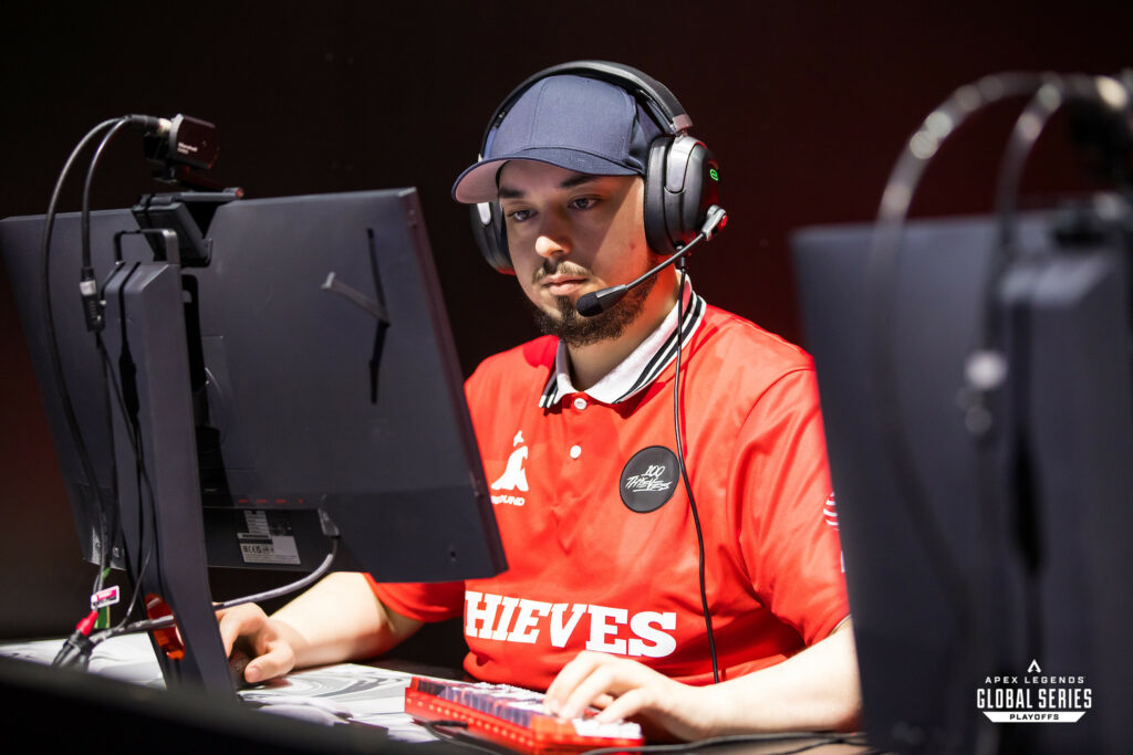 Scuwry of 100 Thieves at LAN in London