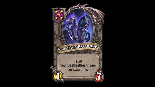 Your Titus Rivendare