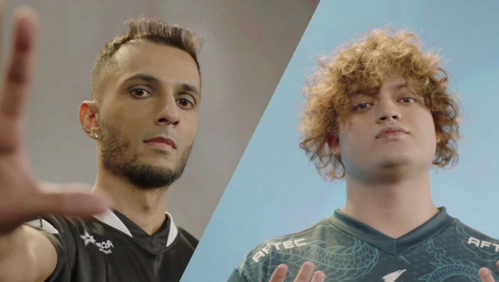 kiNgg and FNS face off - Image via VALORANT Americas