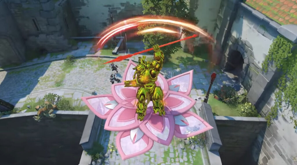 Lifeweaver's Petal Platform ability