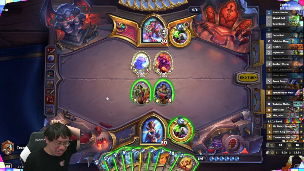 Festival of Legends Control Warlock deck