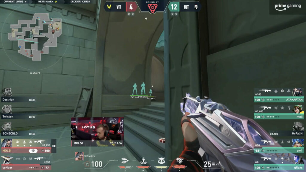 FUT clean up Vitality and Claim Lotus for themselves - Image via VALORANT EMEA