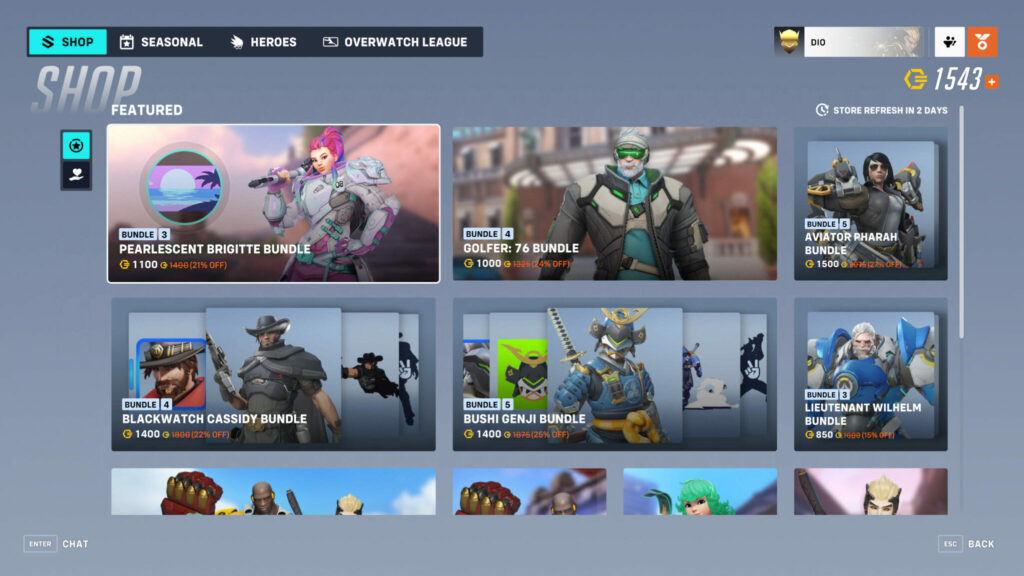 How to access the epic Brigitte skin