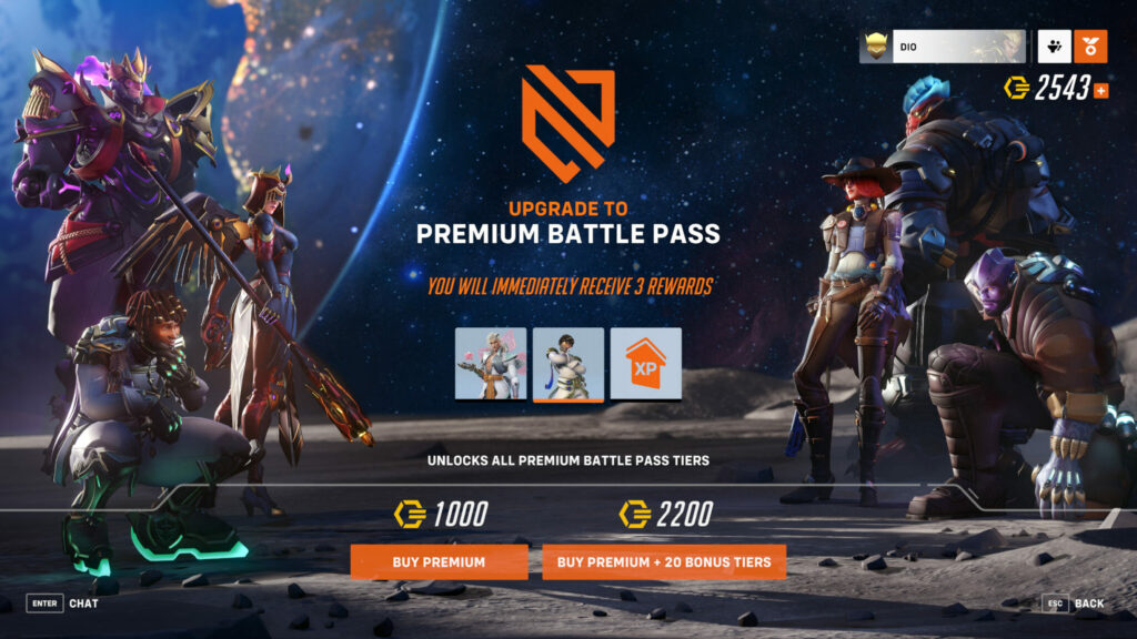 Battle Pass information