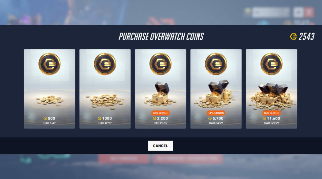 How to get Overwatch Coins