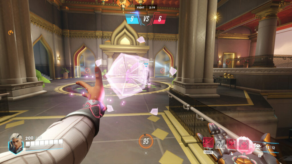 Use Life Grip to pull B.O.B. to your position