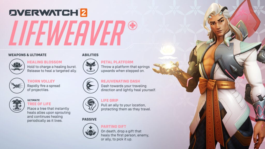 Lifeweaver controls in Overwatch 2