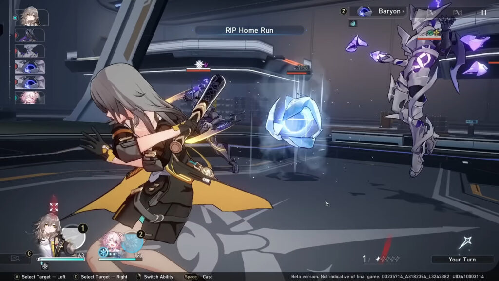 The new combat system will be turn-based.