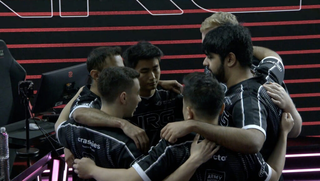 VCT Americas NRG versus KRU Esports: NRG Victor takes knife kills on KRU as s0m lurks