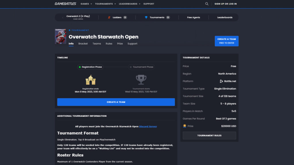 How to register for the Starwatch Open