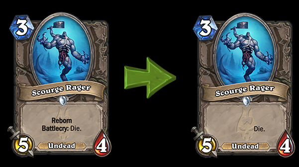 Scourge Rager card text