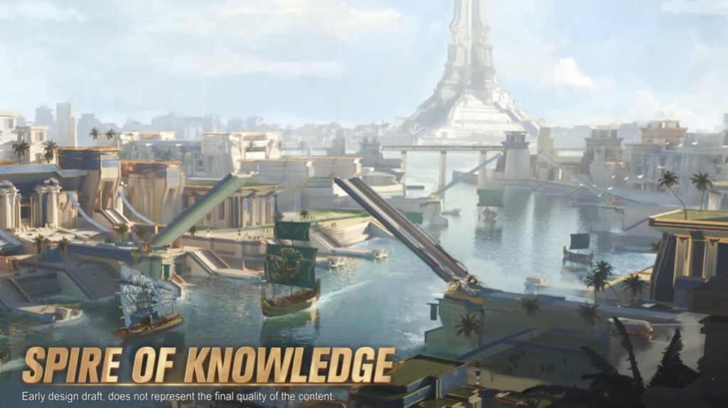 Spire of Knowledge in the Land of Dawn