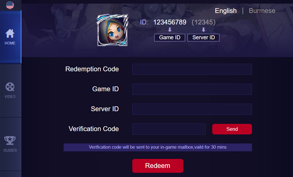 MLBB Redeem Codes website