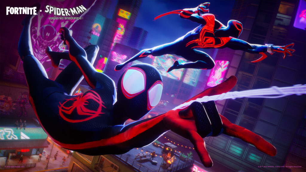 Spider-Verse Miles Morales/Spidey 2099 Bundle Loading Screen