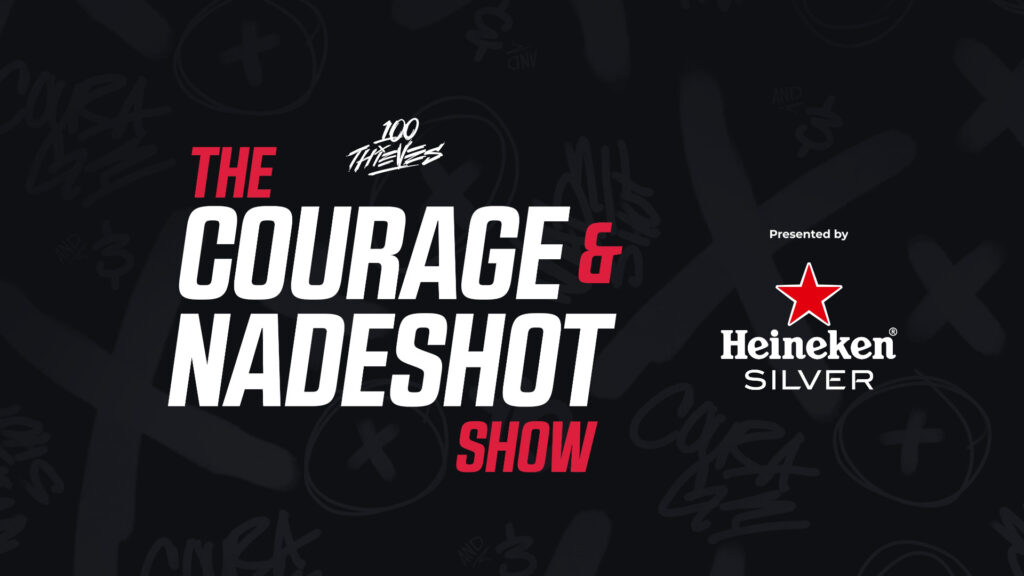 100 Thieves and Heineken partnership graphic