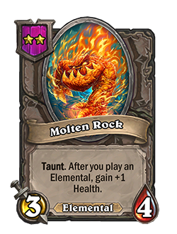 Battlegrounds balance changes: Molten Rock 3/4