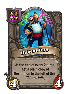 Upbeat Duo buffed in Battlegrounds Patch 26.2.2