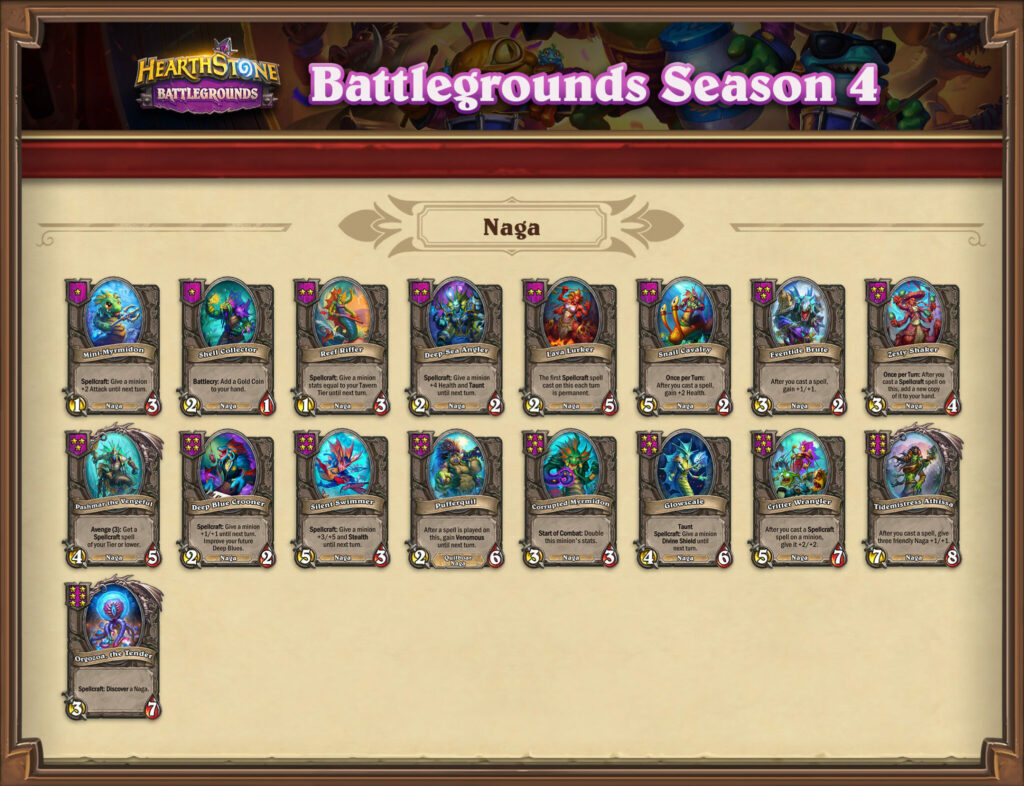 Battlegrounds Season 4 naga