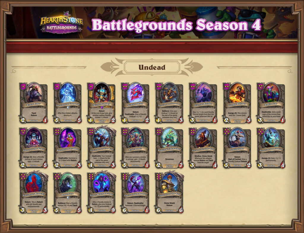 Battlegrounds Season 4 Undead