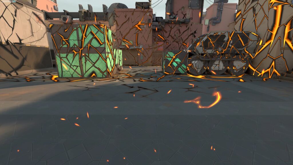 Breach unleashes his Rolling Thunder Ultimate from the back of the A Site on Bind.