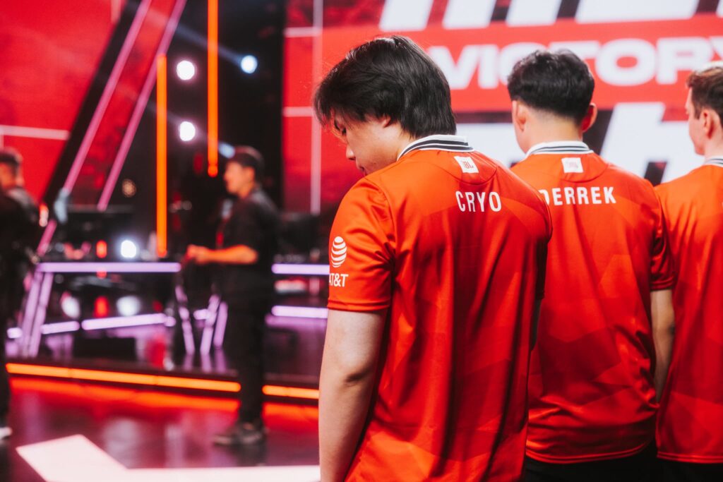 Cryo of 100 Thieves during Week 8 of 2023 VCT Americas at the Riot Games Arena on May 20, 2023.