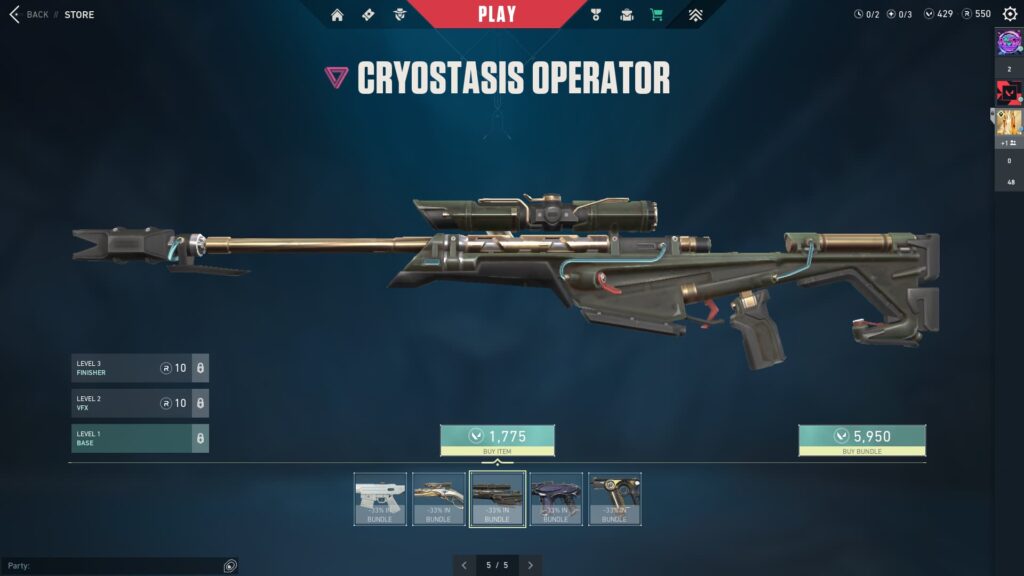 The Cryostasis Operator.