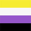 Non-binary Flag (Image via Blizzard Entertainment)