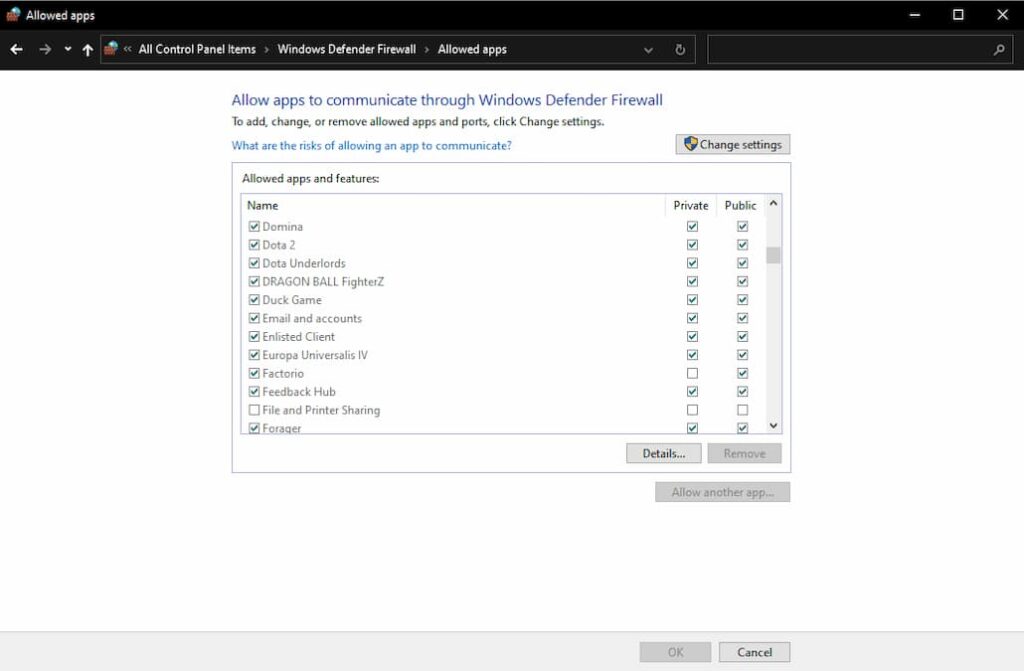Here's how to make Dota 2 an exception in your firewall. This will ensure that you fix the Searching for Dota 2 Game Coordinator error.