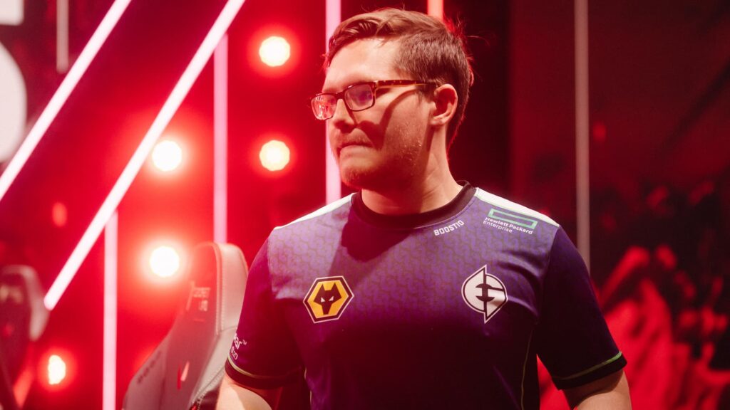 “All you can do is just pray,” Boostio on EG’s playoff chances being up to 100T vs. MIBR