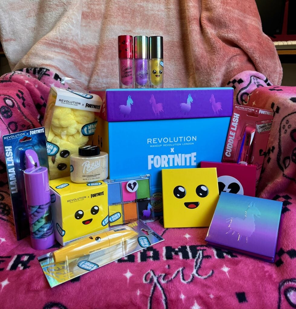 Fortnite makeup line