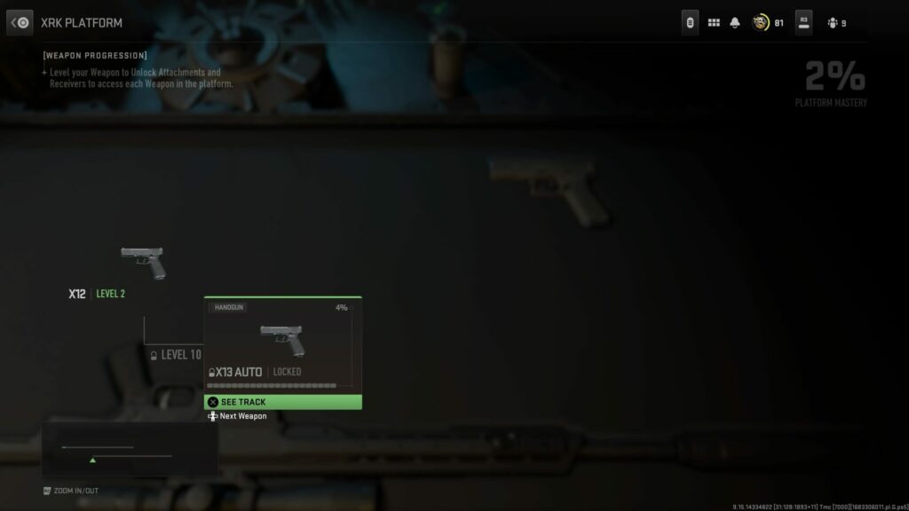 The X13 Auto is the second weapon in the XRX Weapon Platform after the X12.