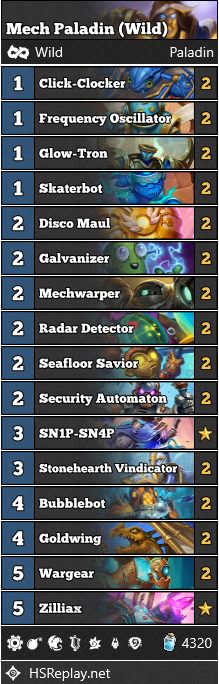 hearthstone tavern brawl deck Nozdormu at the End of Time
