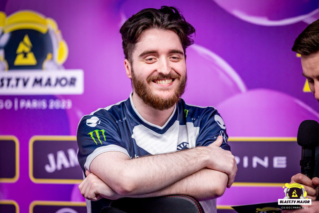 NAF of Team Liquid will be trying to get his team to be one of the BLAST Paris Major playoffs teams. 