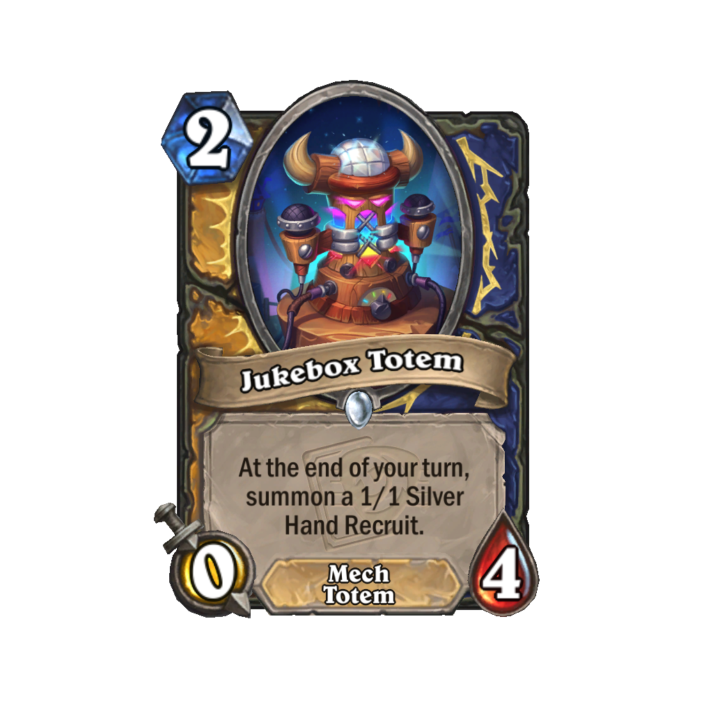 Jukebox Totem - Hearthstone Card Reveal Esportsgg