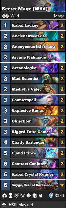 hearthstone tavern brawl deck Nozdormu at the End of Time