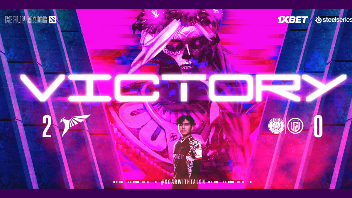 Talon defeats LGD for the first time at Berlin Major