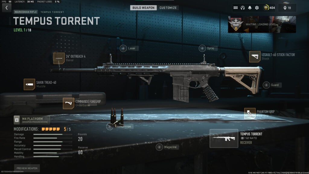 Best loadout to use on the Tempus Torrent in Warzone 2