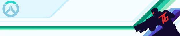 Soldier: 76 Gay Pride name card