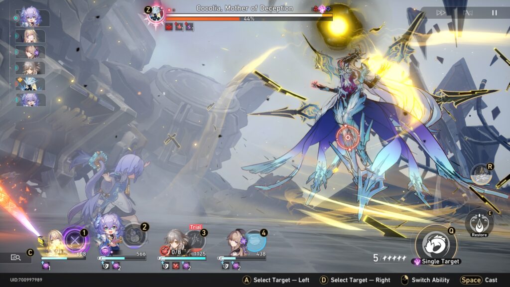 Cocolia is the first major boss in Honkai Star Rail
