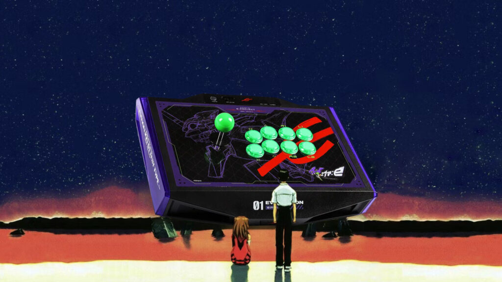Shinji, get in the fight stick: Evangelion-themed controller coming in June