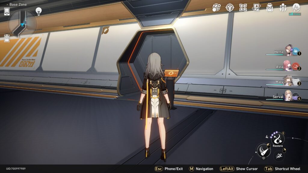 Base Zone Locked Door on Herta Space Station