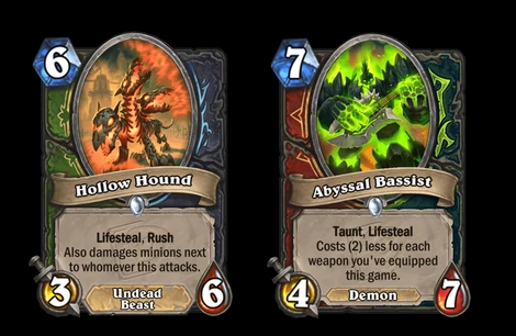 Hollow Hound and Abyssal Bassist