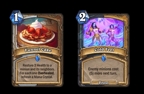 Funnel Cake and Cold Feet