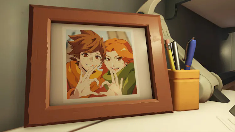 Tracer and Emily in Overwatch 2
