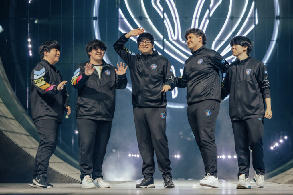 Making history for the LLA region - image via Colin Young-Wolff/Riot Games